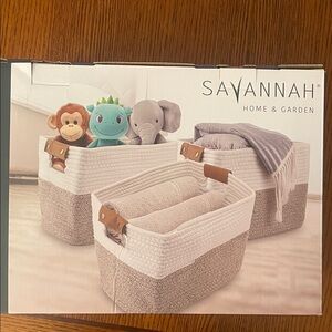 Savannah Home & Garden Storage Baskets